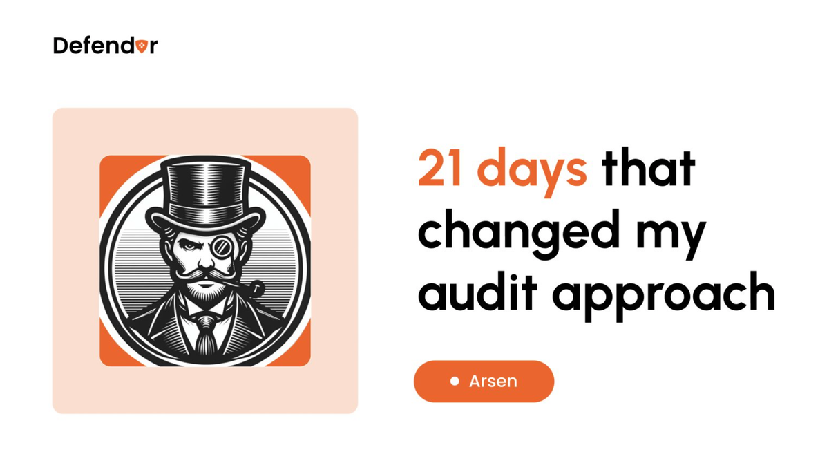 21 days that changed my audit approach
