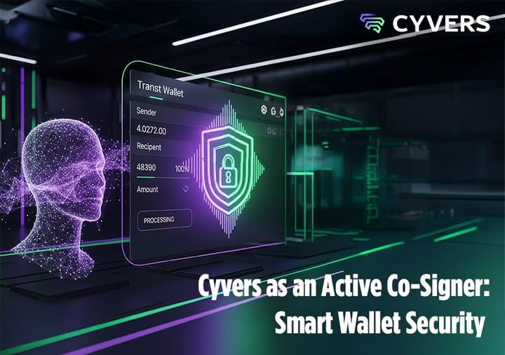 Cyvers Active Co-Signing: The Future of Wallet Security That Stops Hacks Before They Happen