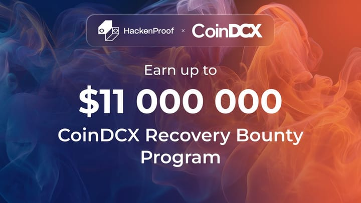CoinDCX Launches $11M Recovery Bounty After $44M Hot Wallet Hack