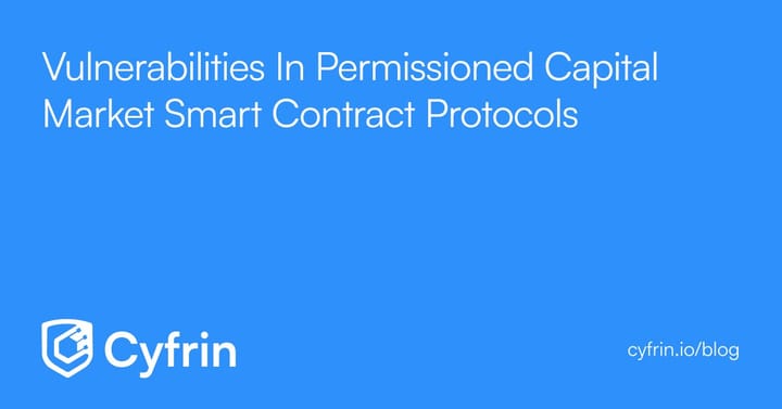 Vulnerabilities in Permissioned Capital Market Smart Contracts: Key Risks and Mitigation Strategies
