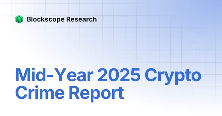Crypto Crime Explodes in H1 2025: $2.4B Lost to Hacks, Scams, and AI-Driven Attacks